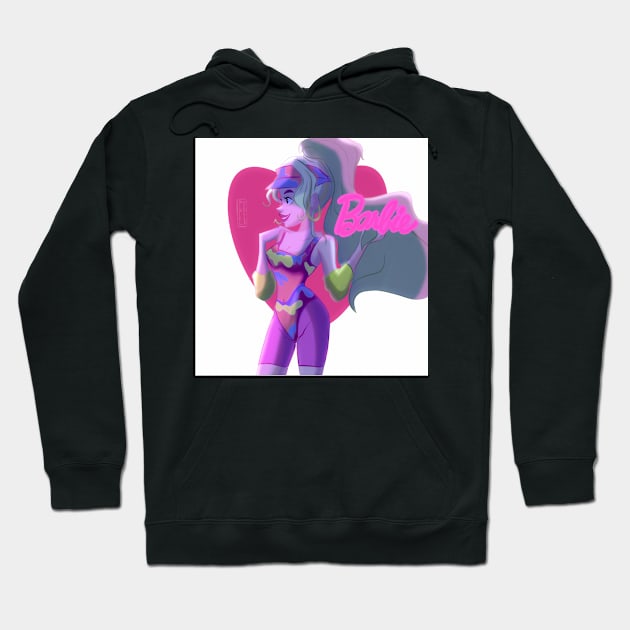 Barbie Hoodie by Niniel_Illustrator